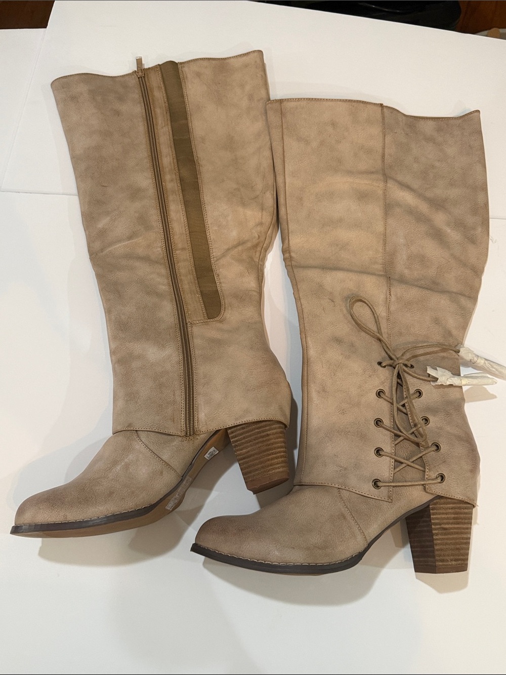 Women's Tall Side-Zip Boots - Size 13W